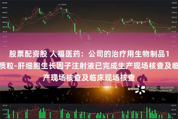 股票配资股 人福医药：公司的治疗用生物制品1类新药重组质粒-肝细胞生长因子注射液已完成生产现场核查及临床现场核查